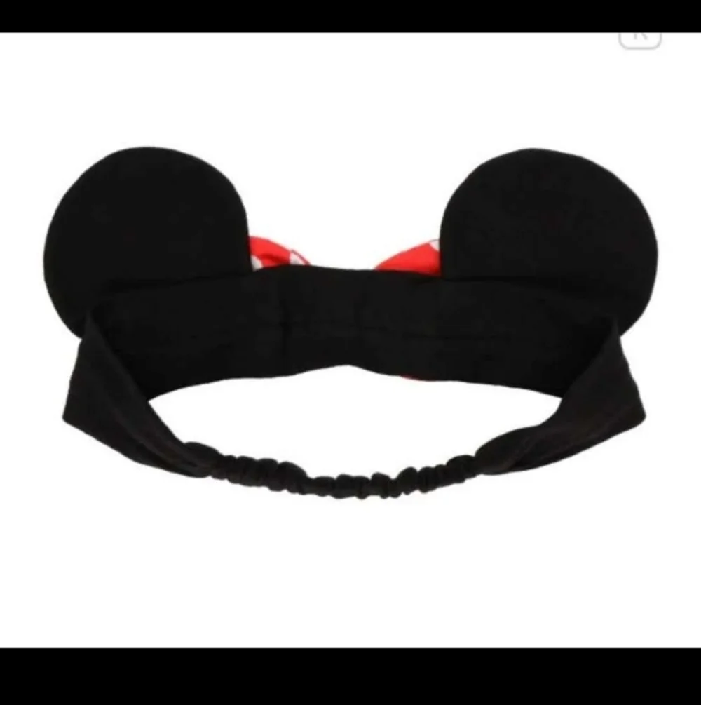 NWT Disney Resorts mini mouse bib and  headband set